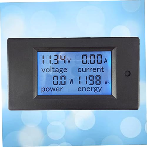 Compteur électrique LCD DC Operitacx 20A avec alarme intégrée pour contrôler la puissance