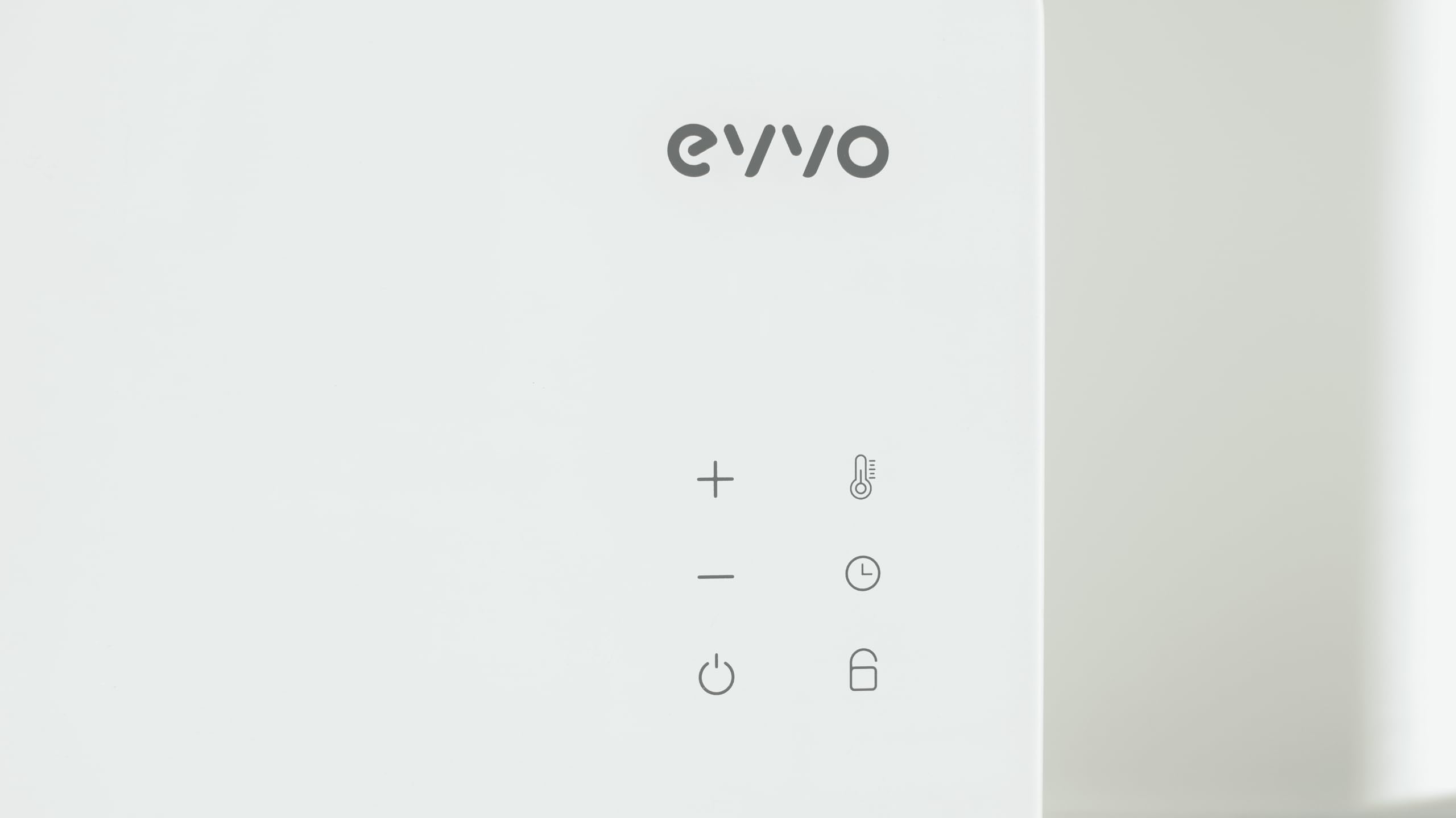 EVVO Convector C1000 Cristal Blanco - Calefactor Bajo Consumo 1.000W, Radiador Electrico Bajo Consumo, Calefactor Baño, Cristal Templado, Táctil, Wifi, Instalación Suelo/Pared, Google Home Alexa