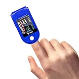 DR VAKU® Swadesi Pulse Oximeter Fingertip, Blood Oxygen Saturation Monitor Fingertip, Blood Oxygen Meter Finger Oximeter Finger with Pulse, with Four Color TFT Screen [Battery Included]