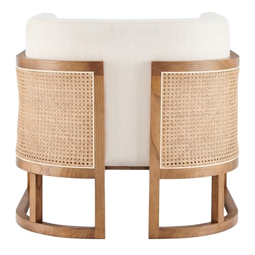 Sillón Barrel Curvo Lino Natural miniatura 6