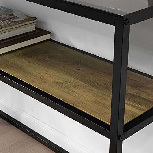 SoBuy Tavolo consolle vintage con superficie in