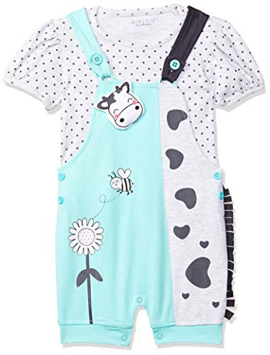 Image of Moms Love Baby-Girls Baby and Toddlers Dungarees