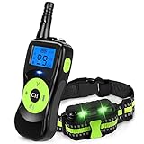 【Tiempo de espera prolongado y Diseño curvo】: Nuestro receptor de collar de adiestramiento para perro puede durar más de 14 días, y el control remoto tiene hasta 45 días de tiempo de espera para. Es adecuado para perros que pesan entre 6,80 kg y 52,45 kg, los perros de diferente peso tienen diferentes experiencias.
