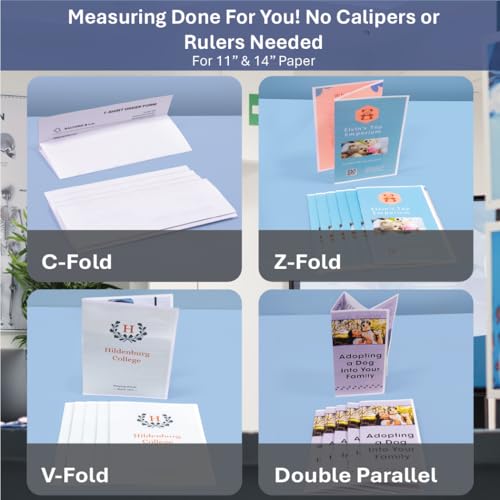Formax FD 300 Document Folder, LCD Control Panel with 3-Digit Resettable Counter, Folds Up to 7400 Sheets per Hour, Output Conveyor for Neat and Sequential Stacking