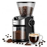 SHARDOR Burr Coffee Grinder Electric with 32 Grinding Sizes