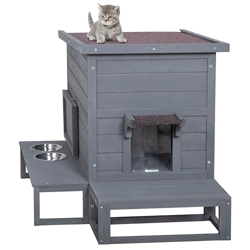 Outdoor Cat House Weatherproof