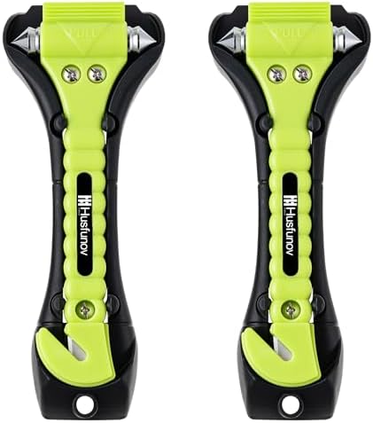 Car Safety Hammer Set of 2, Auto Car Escape Tool, Car Window Glas...