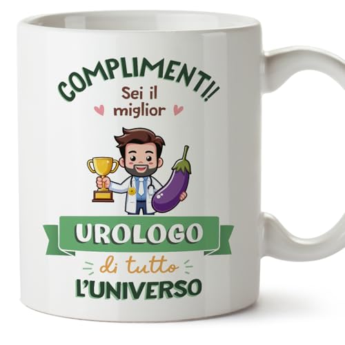 Mugffins Tazza in ceramica per UROLOGO uomo 11 oz /