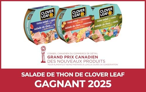 Clover Leaf Tuna Salad with Quinoa & Olive Oil - 160g, 1 Count - No Preservatives - MSC Certified 100% Wild-Caught Canned Tuna - High in Protein - 17g Per Serving - Source of Iron — view 5