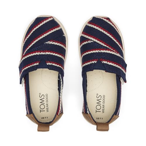 Image of TOMS Kids Tiny Alpargata Washed Dinos (Toddler /Little Kid)