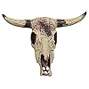 Oooct Bearded Dragon Tank Decor Accessories, Resin Cattle Skull Reptiles Hideouts Decorations, Decor Statue for Fish Aquarium Cave Landscape #1