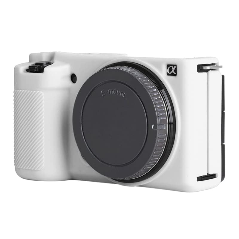 Image of Havilah for Sony ZV-E10 Soft Silicone Protective Camera Case (White)