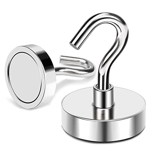 Mikede Magnetic Hooks, 80 Lbs Heavy Duty Earth Magnets With Hooks For Cruise Cabin thumb #4