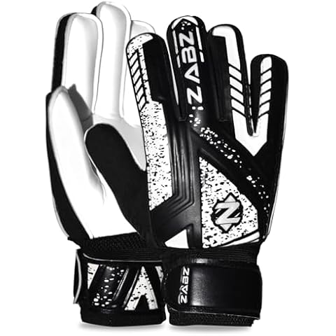 ZABZ Non-slip Latex Goalkeeper Gloves for Kids Cover