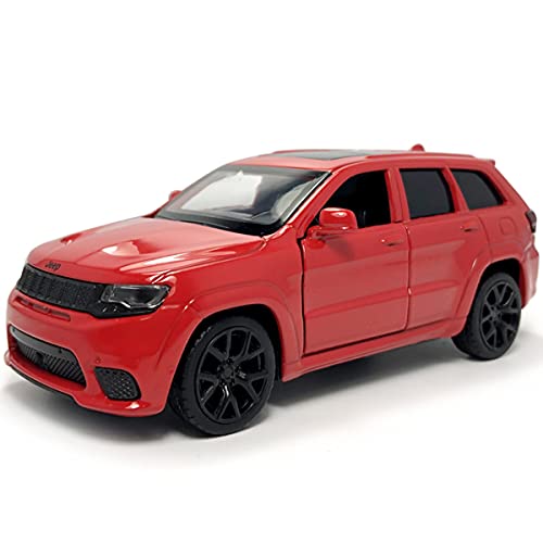 Metanyl Grand Cherokee Trackhawk Toy Car SUV Diecast Model Car 1/36