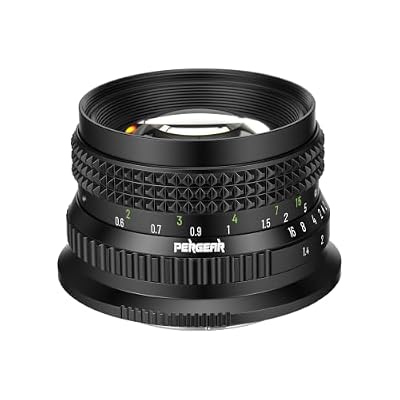 Pergear 50mm F1.4 Full Frame Manual Focus Lens for L Mount Cameras