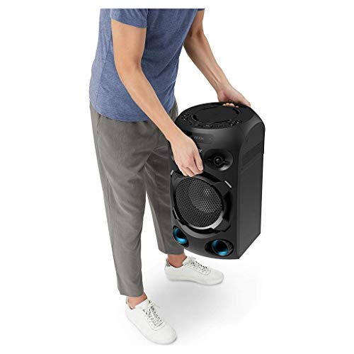 Sony MHC-V02 compacte high power party luidspreker (één box hifi muzieksysteem) zwart - Afbeelding 5