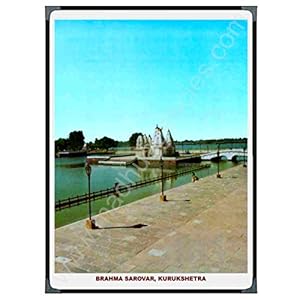 Brahma Sarovar Photo 8mm Wood and Glossy Beading Photos Frames A3 Size (12