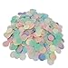 Mybbshower 1 Inch Pastel Tissue Paper Table Confetti Dots for Baby Shower Gender Reveal Birthday Party Decorations 2 oz