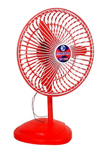 Image of 12V DC SS-20 Fan with Big Motor | Free Flow High-Speed Air | Plastic Back Body | Energy Efficient High-Performance Cooling Fan for Home, Shop & Solar Systems, Multicolor