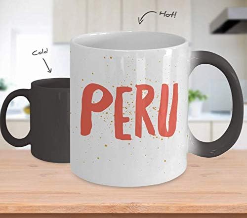 Miniatura 2 de Perú Futbol Taza de Cafe Vaso, taza café divertidas, tazas personalizadas, taza de café inspiradoras, taza con mensajes positivos.