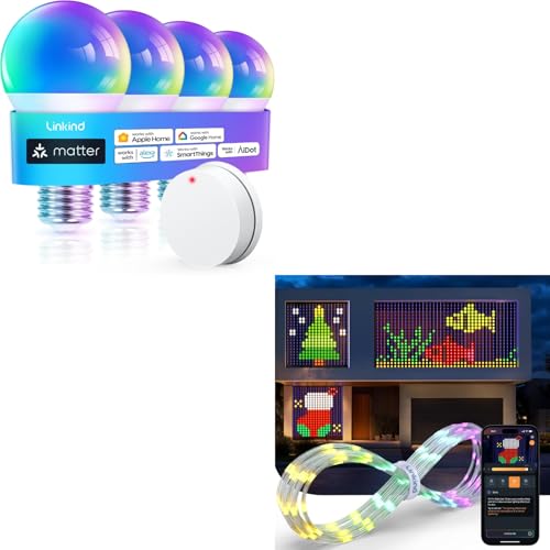 Linkind-US Linkind Smart Light Bulbs & Smart Curtain Lights