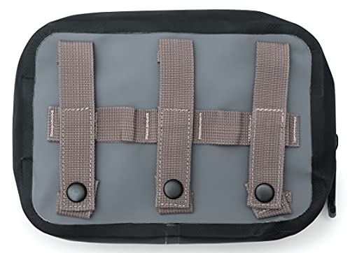 Alforja impermeable Kuryakyn 5179 Tørke Large Removable Dry Pouch, color negro, montaje en puntos MOLLE miniatura 4