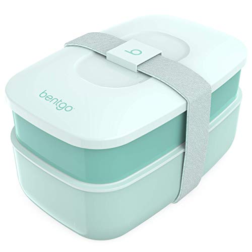 Image of Bentgo Classic Stackable 3-Compartment Adult Bento-Style Lunch Box