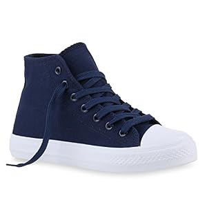 stiefelparadies stiefelparadies Damen Sneakers High Top Sportschuhe Stoffschuhe Freizeit Schnürer 140040 Dunkelblau Blue 38 Flandell stiefelparadies stiefelparadies Damen Sneakers High Top Sportschuhe Stoffschuhe Freizeit Schnürer 140040 Dunkelblau Blue 38 Flandell