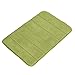 Podkładka podłogowa, oddychająca antypoślizgowa poduszka domowa Pluszowe włókno octanowe i bawełna ze zwijaną poduszką dla mężczyzny do salonu do kuchni(Zielona trawa)