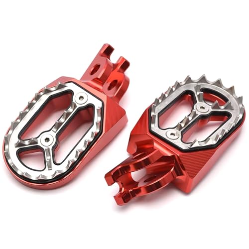 Repose-pieds de moto pour CR 125R 250R et CRF 250 450 larges et stables