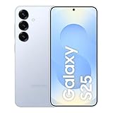 Samsung Galaxy S25 256GB Teléfono Móvil con IA, Galaxy AI, 12GB RAM, Cámara 50MP, Dual SIM, IP68, Garantía del Fabricante 3 Años + 1 Año Extra, Color Azul (Versión Española)