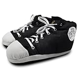 Cello Baffies' Krazy Kicks - Large Pro Gamer Slippers, Stylish Sneaker & Big Mens Novelty Slippers With Memory Foam, Trainer Style for Novelty Gifts - Image 1