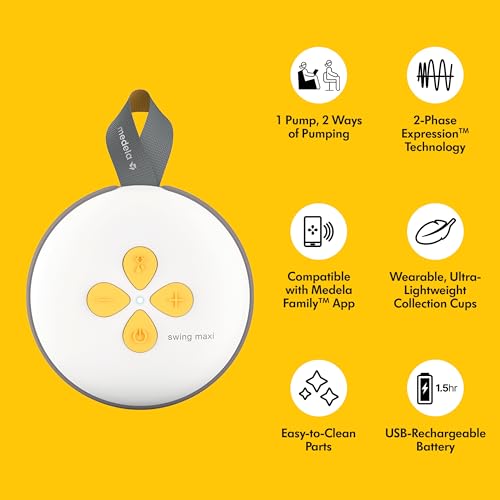 Image of Medela Pump Your Way Deluxe Bundle Featuring Swing Maxi Double Electric Breast Pump with Wearable Hands-Free Collection Cups, PersonalFit Flex Breast Shields and Connectors