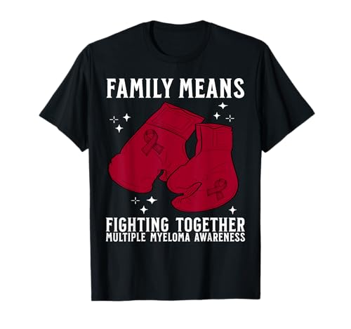 Blood Cancer Awareness Multiple Myeloma Awareness Family T-Shirt