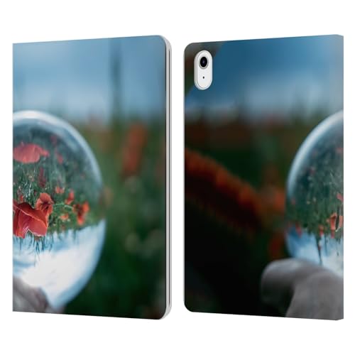 Coque cuir iPad Air 11 Simone Gatterwe aux finitions soignées et motif artistique