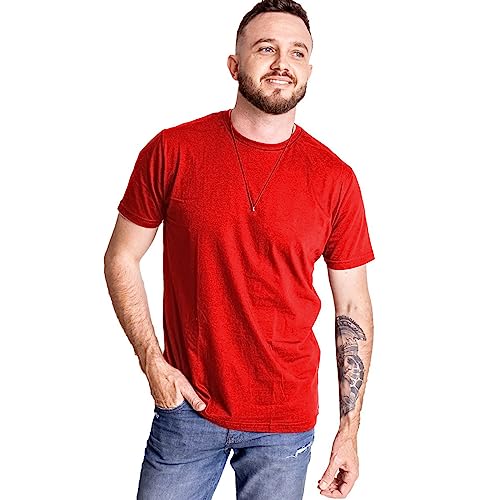 Kit 5 Camisetas Masculinas Básicas Algodão SORTIDAS (as2, alpha, l, regular, Sortidas)