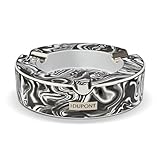 cendrier Cigare XL marbré Noir s.t. dupont