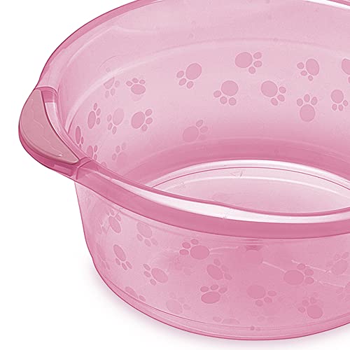 Adoleta Bebê Bacia Infantil 28 L Rosa Translucido