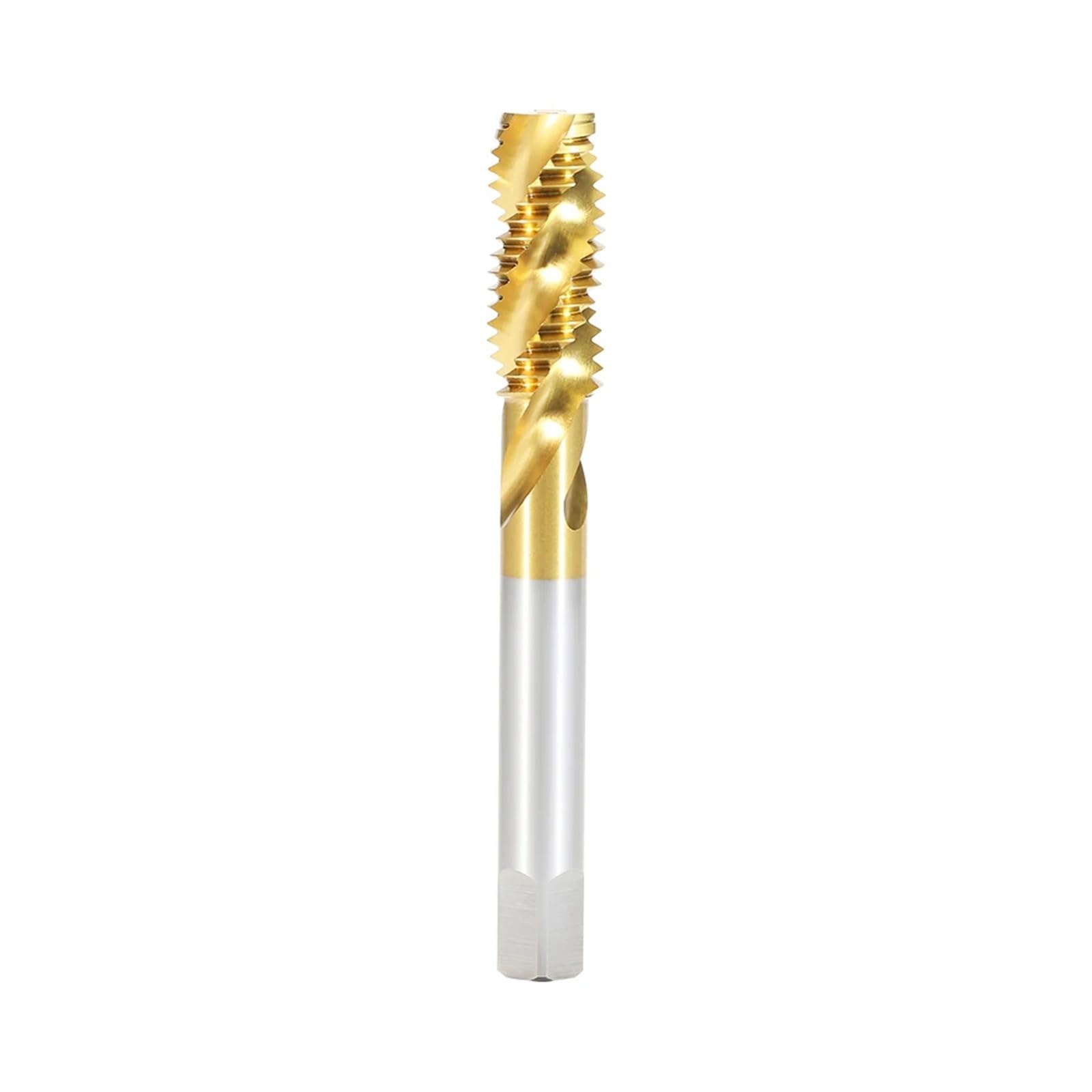 Macho de roscar con Punta Espiral y vástago HSS, Macho de roscar a máquina y Matrices, Macho de roscar métrico for Herramientas metalúrgicas M3-M16(HSS M20x2.5)