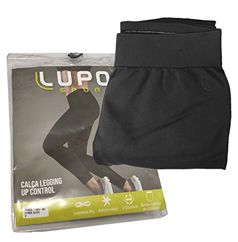 Calça legging Up Control, Lupo, Feminino, Preto, GG
