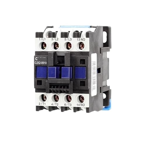 Contacteur magnétique AC CJX2-0901 1NC 220V sur Rail Din pour armoire électrique