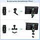 [2025] CAMECHO 6 Zoll Wireless Motorrad-Carplay Android Auto, IP68 Wasserdicht HD 1440 * 720 Touchscreen Bildschirm Navi Display für Motorräder mit Dual Bluetooth 5.0 + Airplay Android Cast