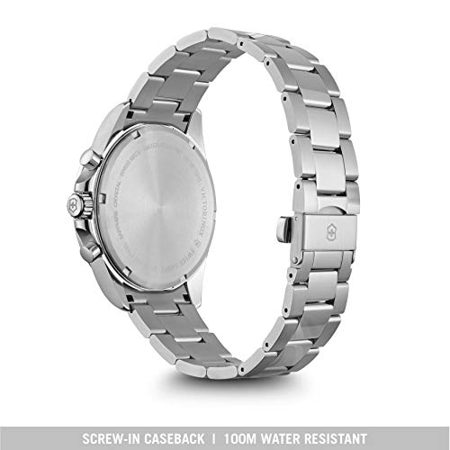 Victorinox Field Force Chronograph Black Dial 42mm Men's Watch - Image 4