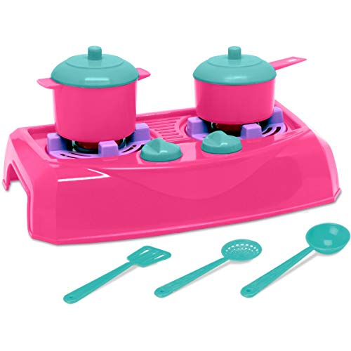 Fogãozinho Doce Cozinha, Cardoso Toys, Com Acessórios