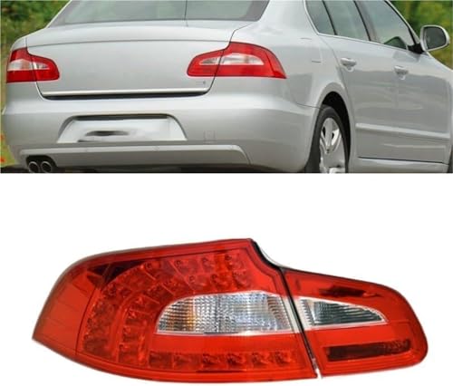 Feu arrière gauche Skoda Superb MK2 2008-2013 côté extérieur