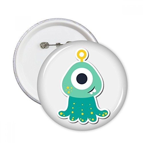 Universo e Alien Cyclops Monster Round pins