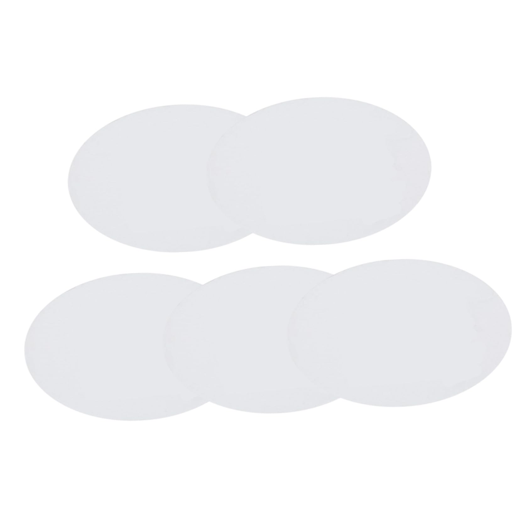 Panneaux D'art Ovales en Coton, Lot de 5, pour Peinture