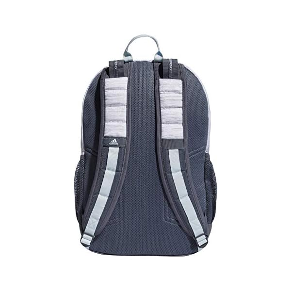 adidas Prime Backpack, Two Tone White/Onix Grey/Sky Tint Blue, One Size