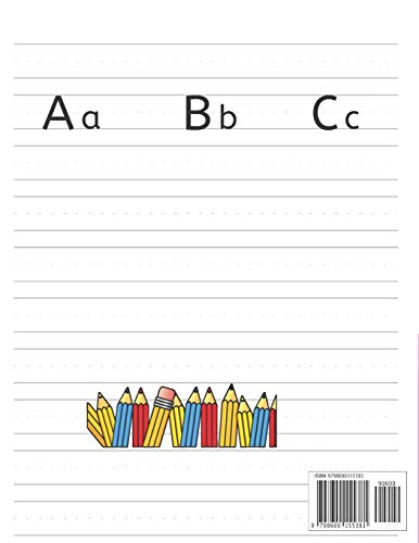 Il Mio Quaderno Di Scrittura: Il tuo bambino può fare pratica di scrittura delle lettere